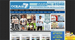 Desktop Screenshot of oceanseven.biz